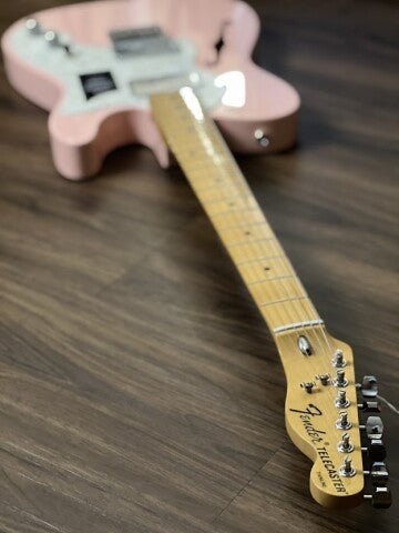 Fender Limited Edition Vintera 70s Telecaster Thinline in Shell Pink