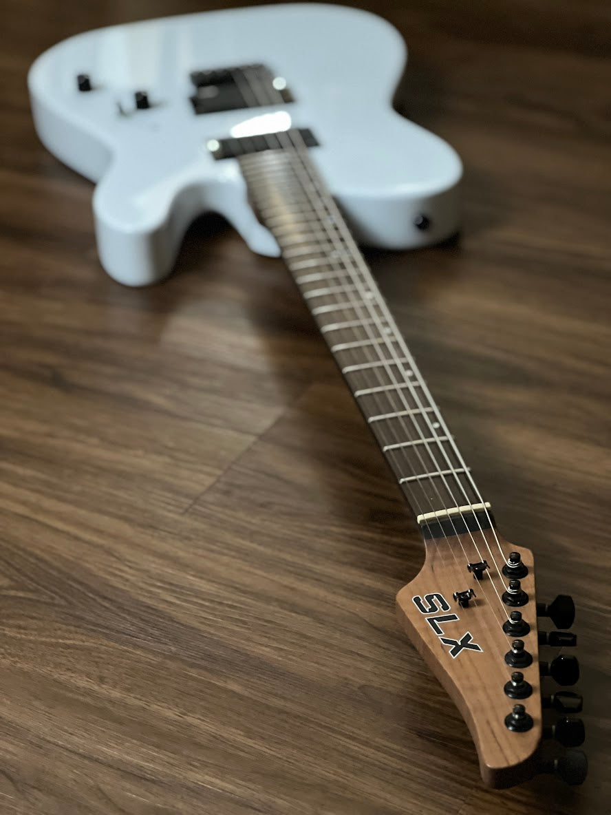 SLX Raven Modern Pro 24 HH in Gloss White with Rosewood FB