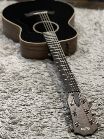 Taylor GTe Grand Theater Acoustic Guitar w/Aerocase in Blacktop