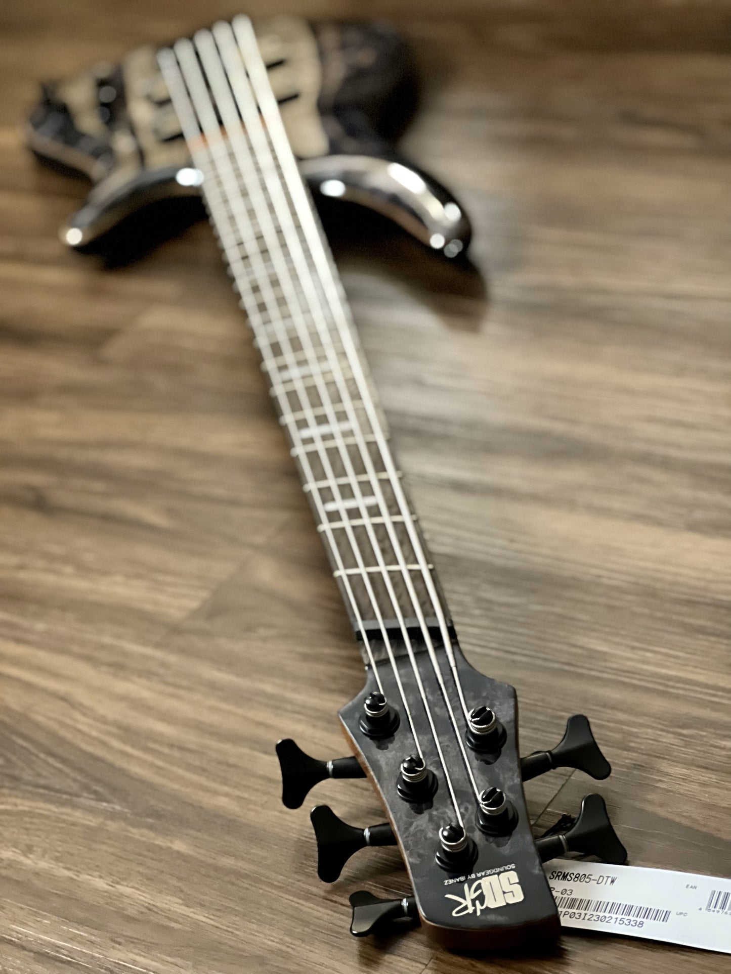 Ibanez Bass Workshop SRMS805-DTW 5-String Bass Guitar in Deep Twilight
