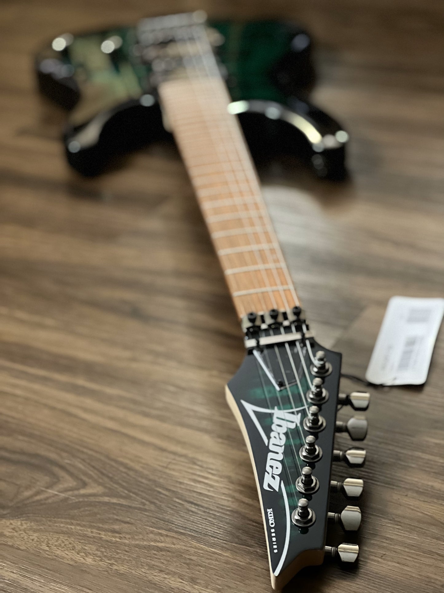 Ibanez KIKOSP3-TEB in Transparent Emerald Burst
