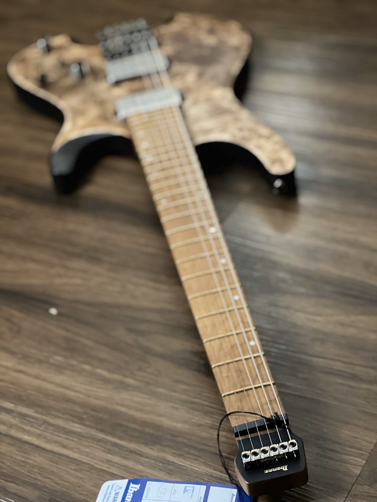 Ibanez Q52PB-ABS Headless พร้อมกระเป๋า สี Antique Brown Stained