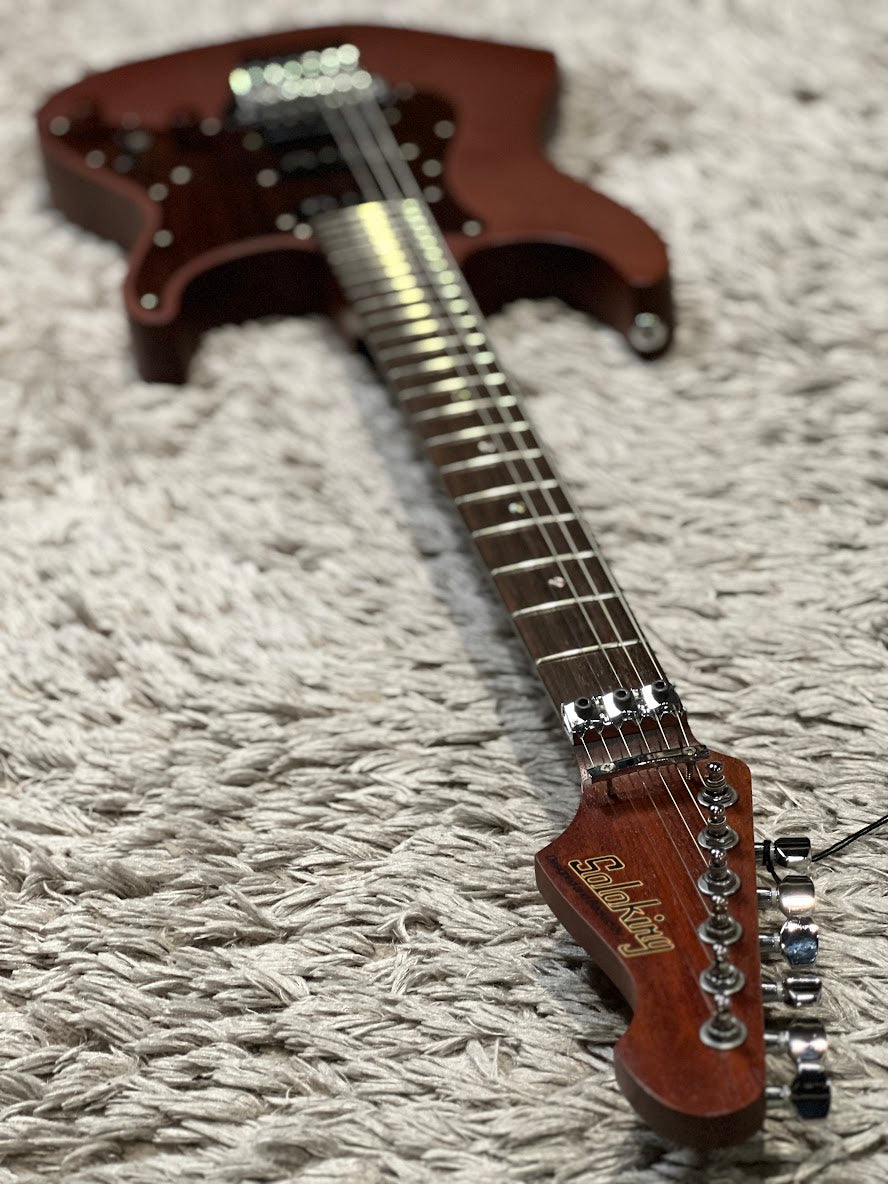 Soloking JSN-960 FR in Natural Coffee Brown Matte with Floyd Rose