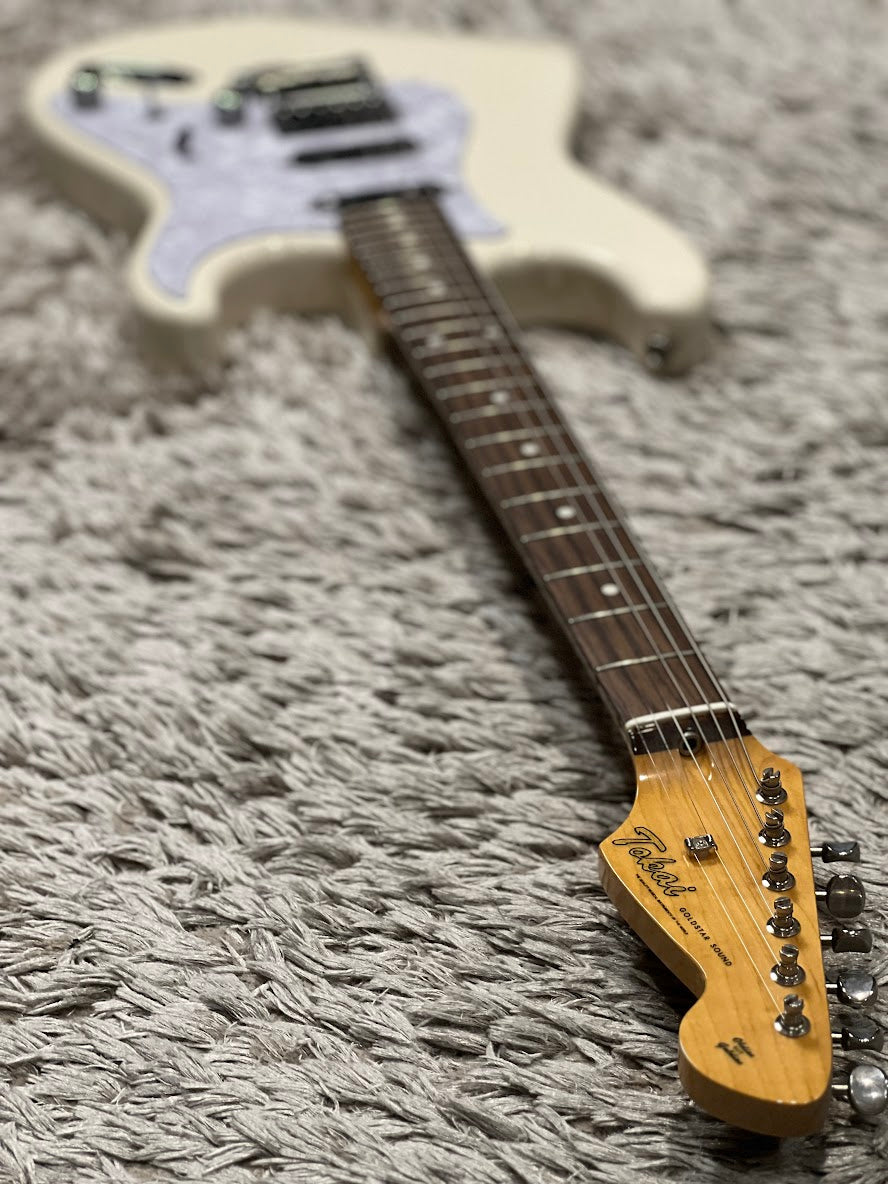 Tokai AST-133SH SEB VWH/R Modern Goldstar Sound in Vintage White with Rosewood FB