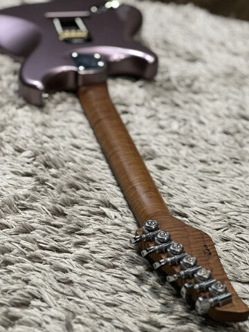 Aguda Jerry King Steam Tone 1981 in Burgundy Mist Metallic