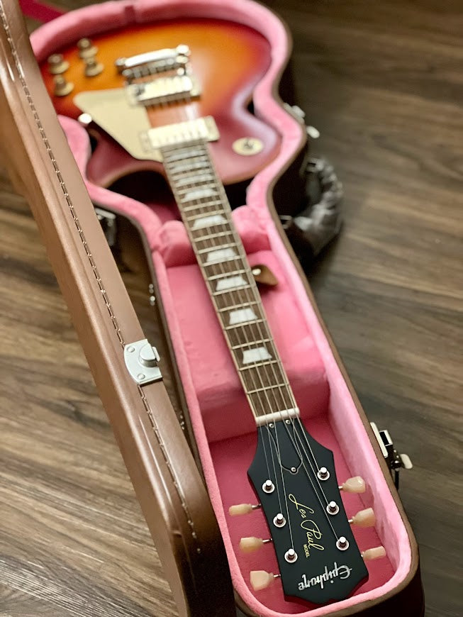 Epiphone 1959 Les Paul Standard Outfit - Aged Dark Cherry Burst