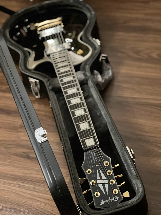 Epiphone Matt Heafy Les Paul Custom Origins 7-String in Ebony (Incl. Hard Case)
