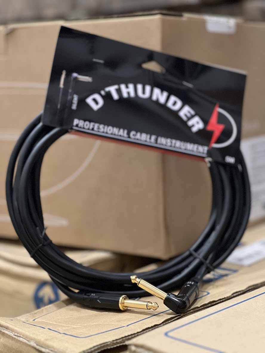 Thunder Cable Silent Plug Straight Angled 5M