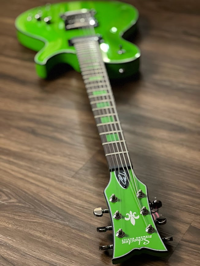 Schecter Kenny Hickey Solo 6 EX S STGN in Steele Green