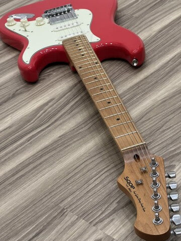 SQOE SEST600 HSS Roasted Maple Series สีแดงดาโกต้า