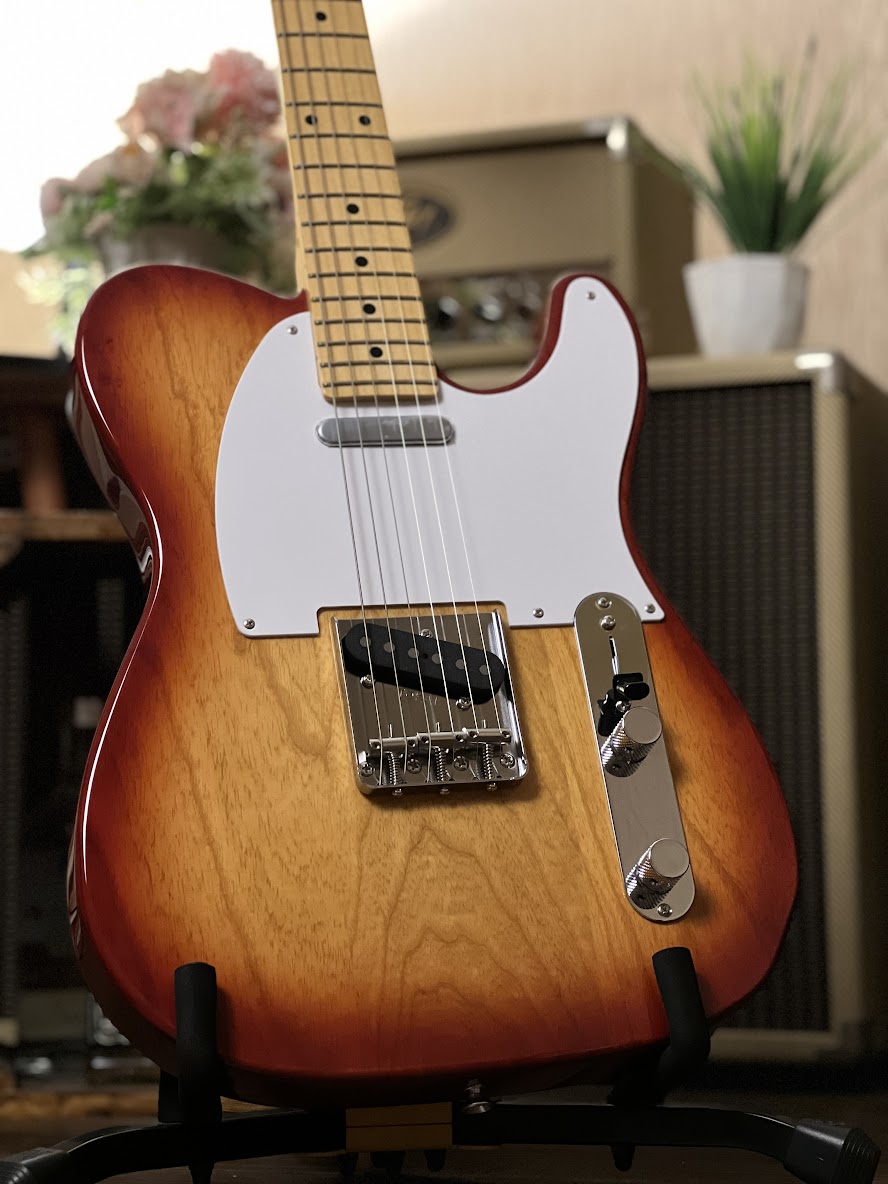 Tokai ATE ITB/M ASH Breezysound Japan in Iced Tea Burst