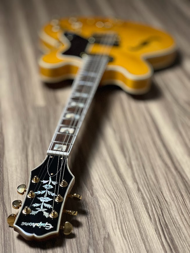 Epiphone Sheraton (Frequensator) in Natural with Bag