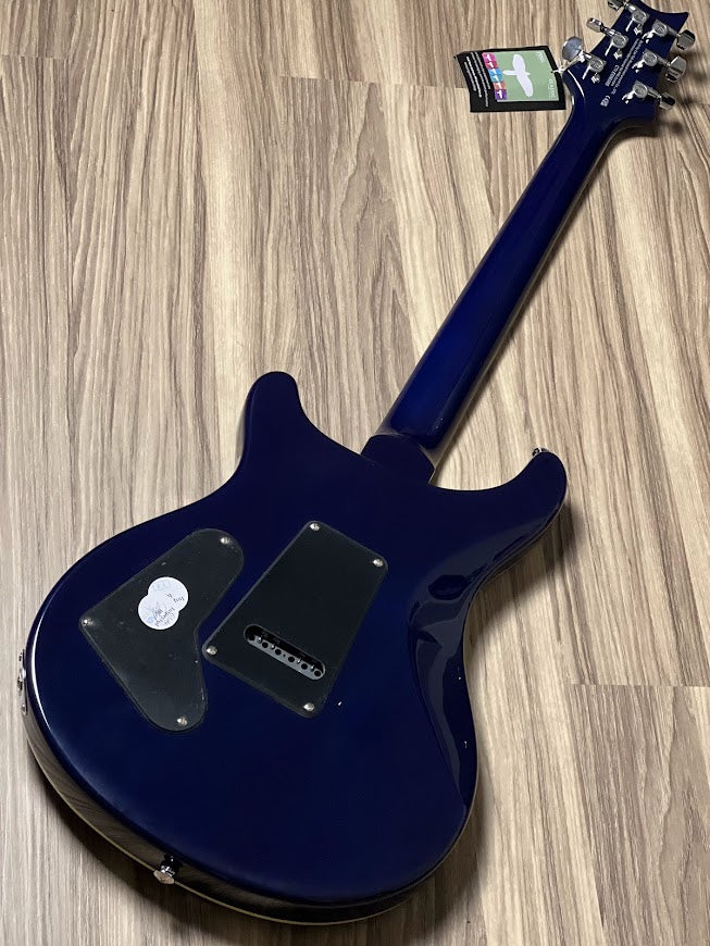 PRS SE Standard 24 ใหม่ไวโอลิน Top Carve สีฟ้าโปร่งแสง