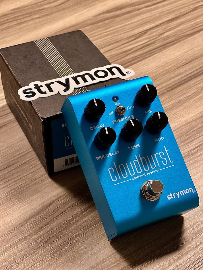 Strymon Cloudburst Ambient Reverb Guitar Effects Pedal