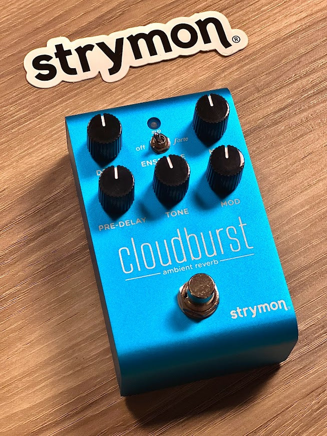 guitar pedal ambient Strymon Cloudburst Ambient Reverb Guitar Effects Pedal – nafiriguitar.com