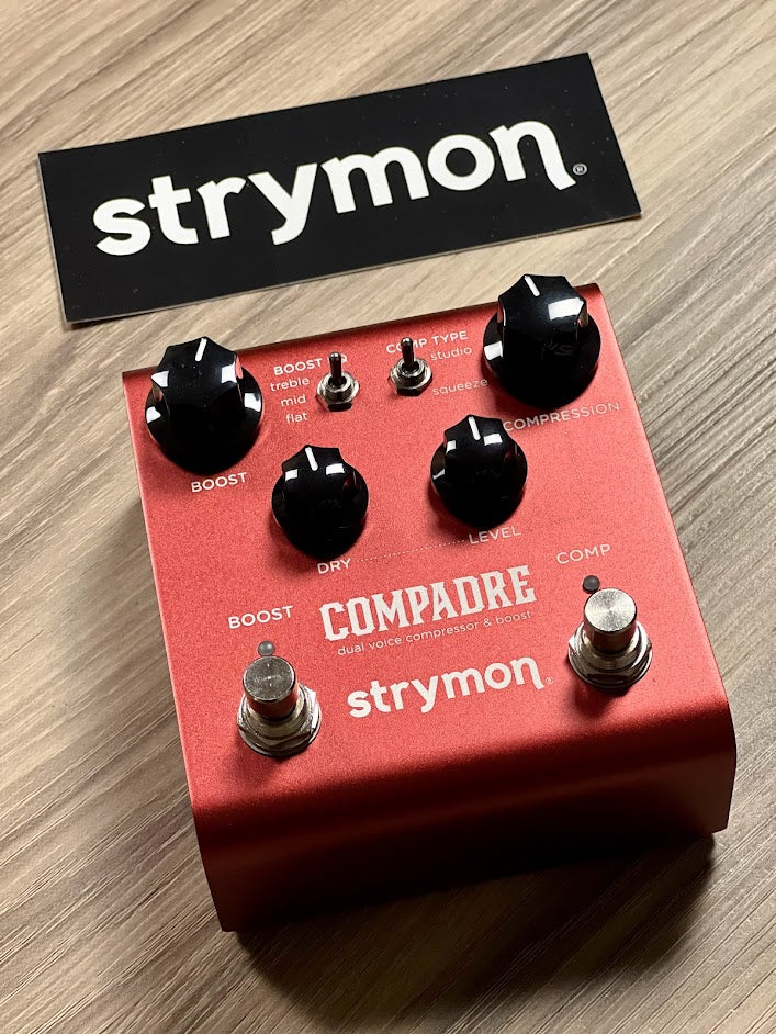 compressor boost pedal Strymon Compadre Dual Voice Compressor & Boost Guitar Effects Pedal – nafiriguitar.com