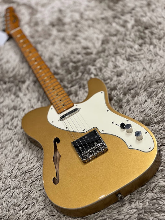 Squier FSR Classic Vibe 60s Telecaster Thinline with Maple FB in Aztec Gold
