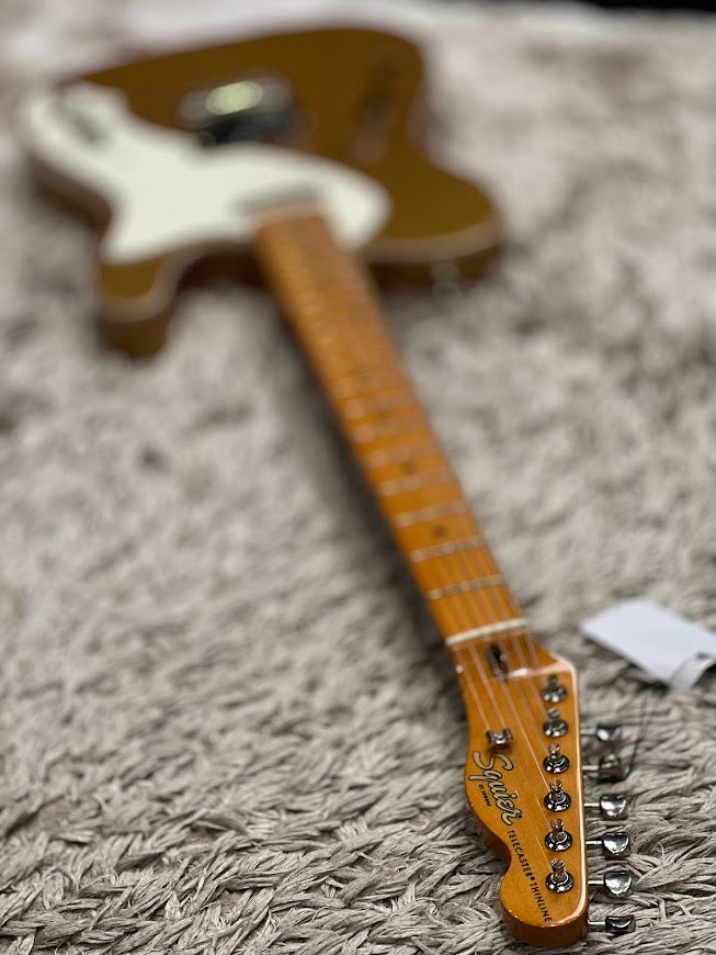 Squier FSR Classic Vibe 60s Telecaster Thinline with Maple FB in Aztec Gold