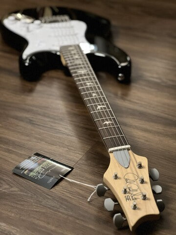 PRS SE Silver Sky in Piano Black with Rosewood Fingerboard
