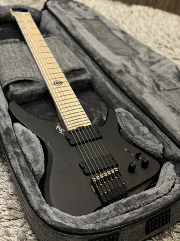 สาย Aguda Black Hole 7 สีดำ พ่นทราย