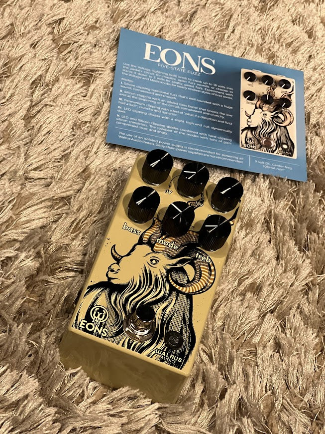 Walrus Audio Eons Five-State Fuzz Guitar Effects Pedal