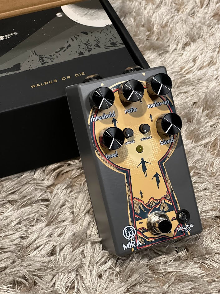 optical compressor guitar pedal Walrus Audio Mira Optical Compressor Guitar Effects Pedal – nafiriguitar.com