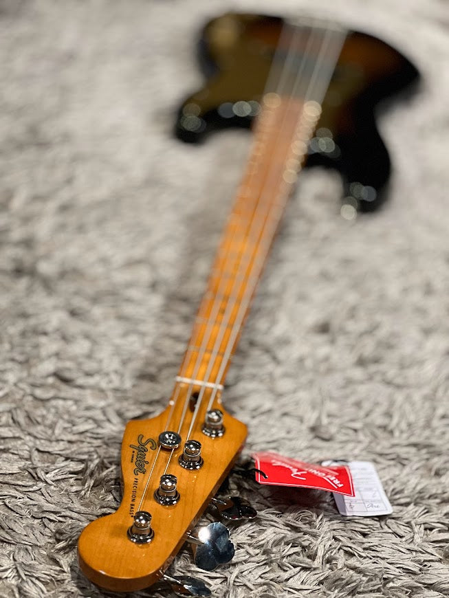 Squier FSR Classic Vibe Late 50s Precision Bass Guitar with Maple FB in 2-Tone Sunburst