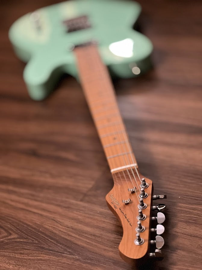 SQOE SETL450 HH Roasted Maple Series in Surf Green