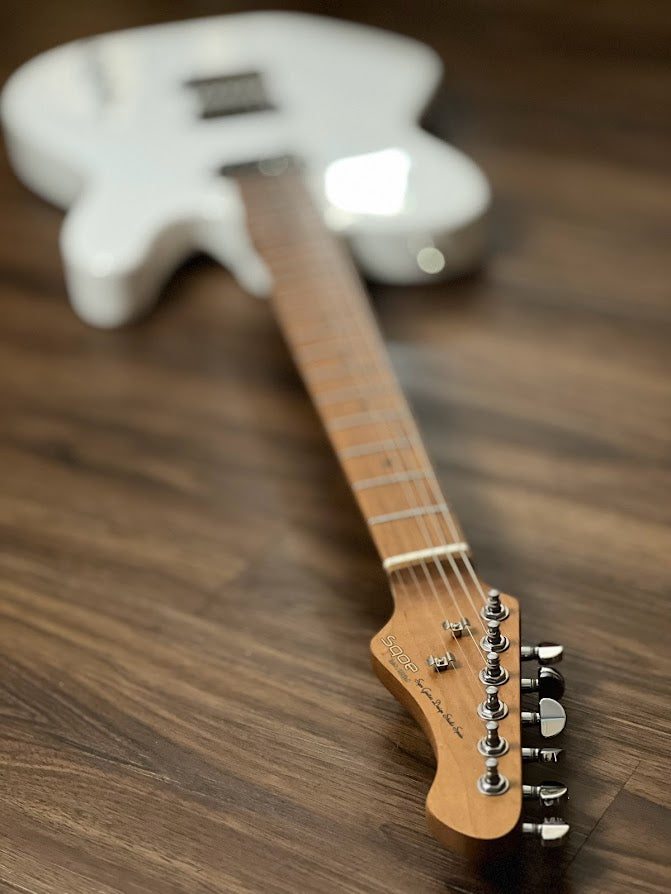 SQOE SETL450 HH Roasted Maple Series in Olympic White