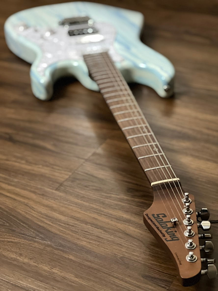 Soloking MS-1 Classic MKII in White Blue Marble Nafiri Special Run
