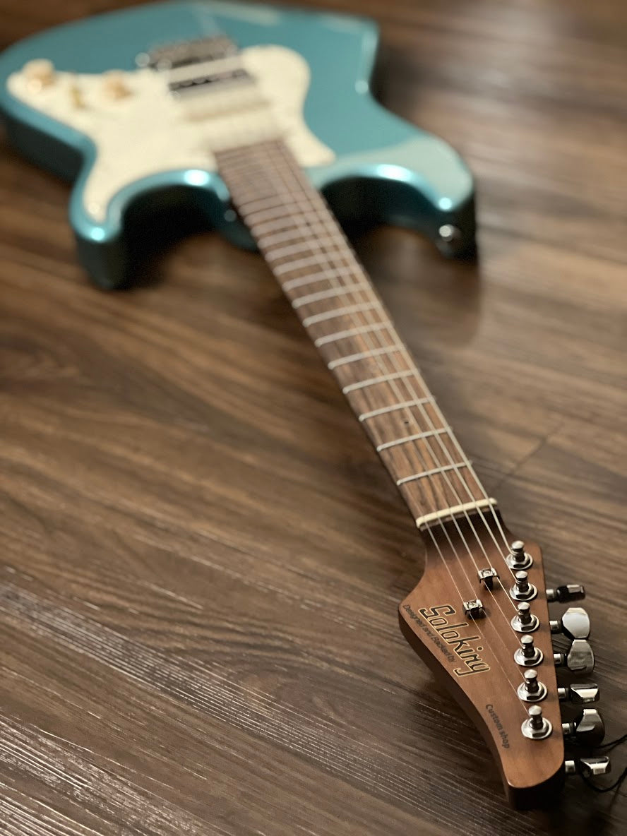 Soloking MS-11 Classic MKII with Rosewood FB in Ocean Turquoise Metallic