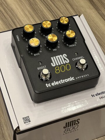preamp pedal TC Electronic Jims 800 Preamp Pedal – nafiriguitar.com