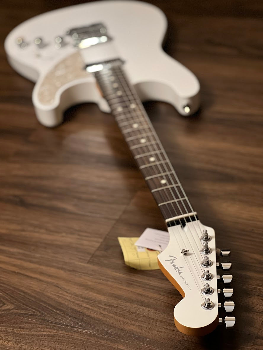 Fender Japan Elemental Stratocaster HH with RW FB in Nimbus White