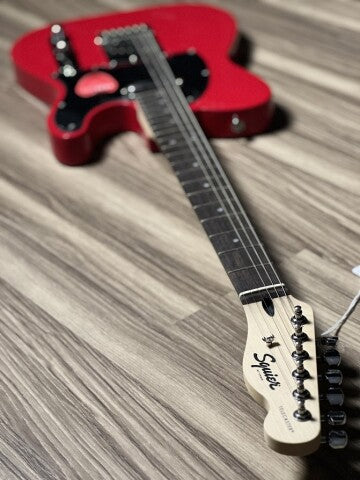 Squier Sonic Telecaster w/Black Pickguard with Laurel FB in Torino Red