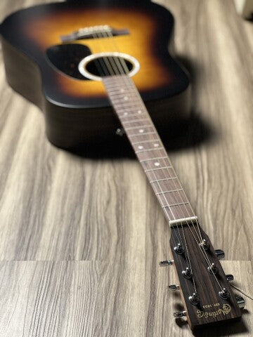 Martin D-X2E Dreadnought Acoustic-Electric Guitar in Sunburst