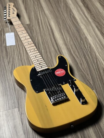 Pickguard Per Chitarra Telecaster 5 Fori - Vimini 3 Strati Nero/giallo - Battipenna Vintage - Foto 2