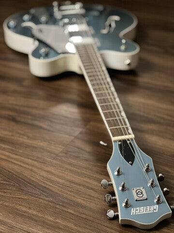 Gretsch G5622T-140 Electromatic 140th Double Platinum Ed Center Block in 2-Tone Stone/Pearl Platinum