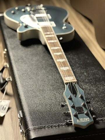 Gretsch G5230T-140 Electromatic 140th Double Platinum Edition Jet ใน 2-Tone Stone/Pearl Platinum