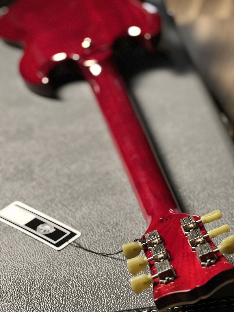 Soloking SG60 Vibrola in Transparent Red Cherry Nafiri Special Run Jescar