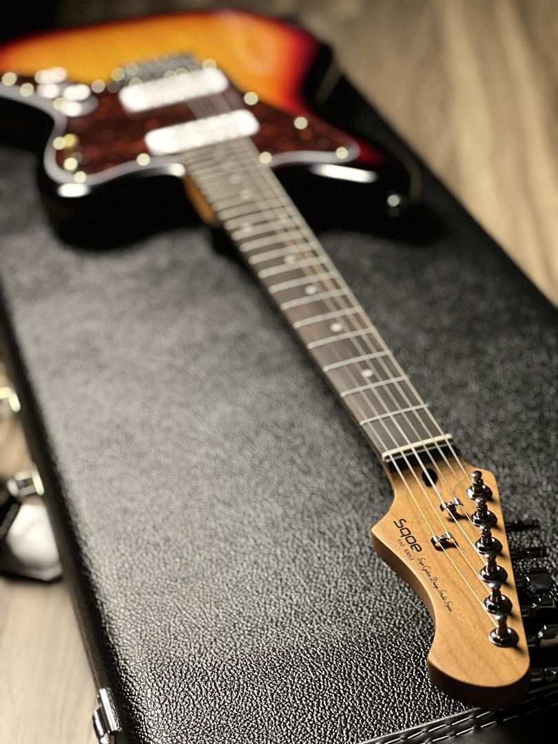 SQOE JM300 Roasted Maple Series สีซันเบิร์สต์ 3 โทน