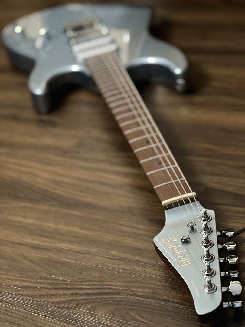 Soloking MS-1 Custom 24 HSS Flat Top in Sonic Gray Nafiri Special Run