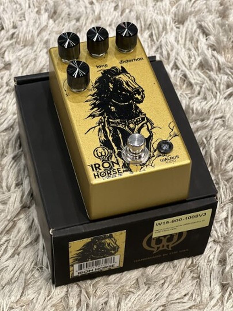 Walrus Audio Iron Horse LM308 Distortion V3 Guitar Effects Pedal –