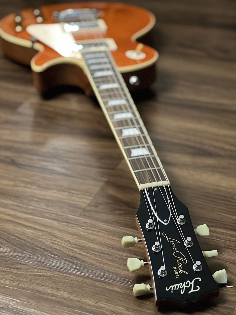 Tokai Love Rock LS-148F SOR Vintage Series Japan in Seethru Orange 2348056