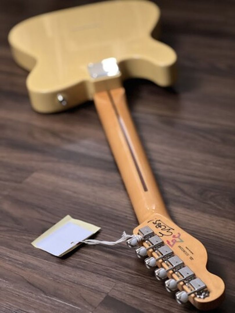 Fender Japan Eross Candra Signature Telecaster Sephia with Maple FB in Butterscotch Blonde
