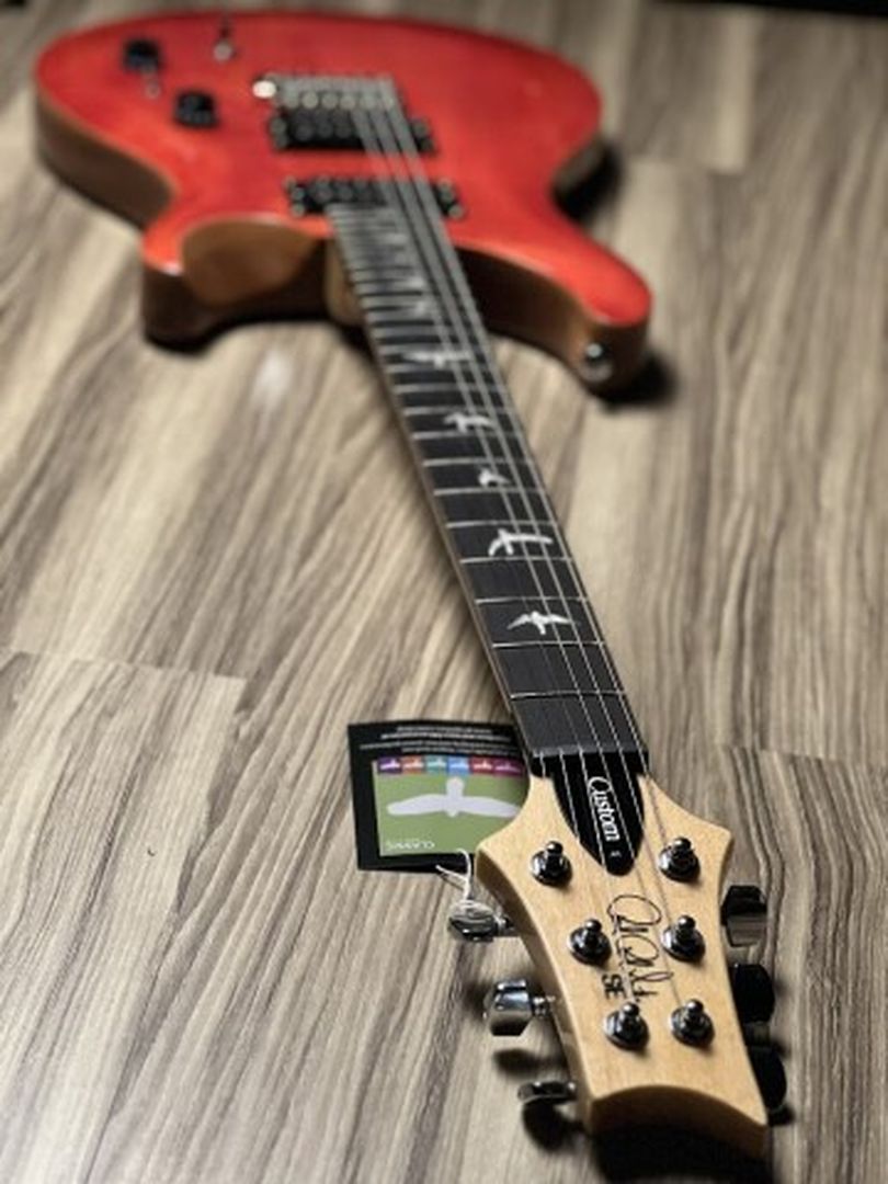 PRS SE Custom 24-08 in Blood orange