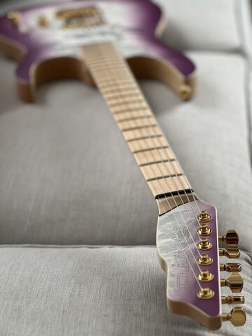 Saito S-624 SSH with Hard Maple and Gold Hardware in Kunzite 232421