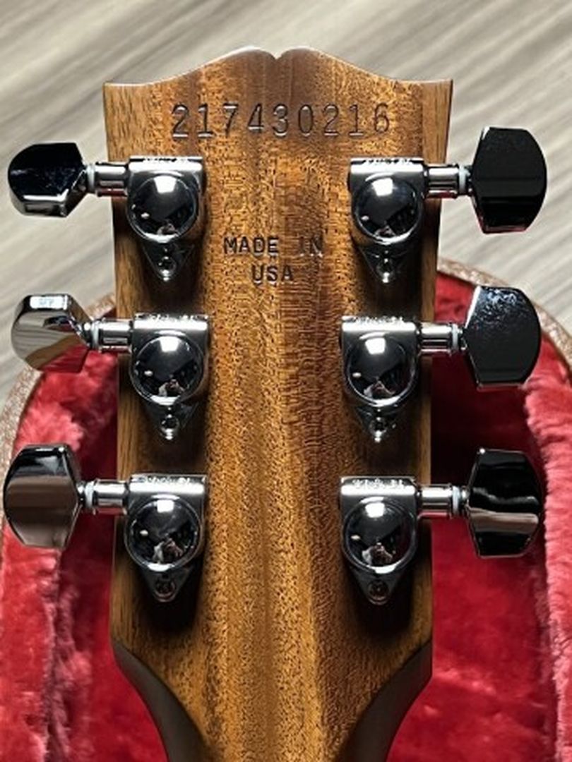 Gibson Les Paul Standard Kirk Hammett "Greeny" in Greeny Burst w/Case 217430216