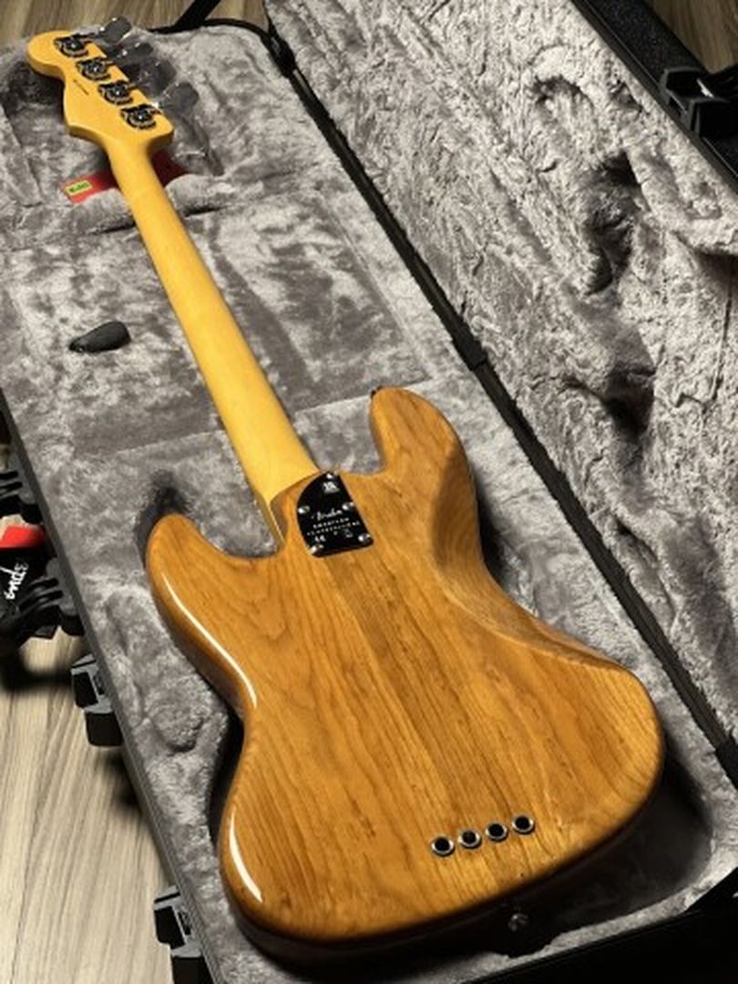 Fender American Professional II Jazz Bass with Maple FB in Roasted Pine