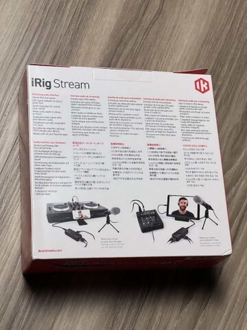 IK มัลติมีเดีย iRig สตรีม