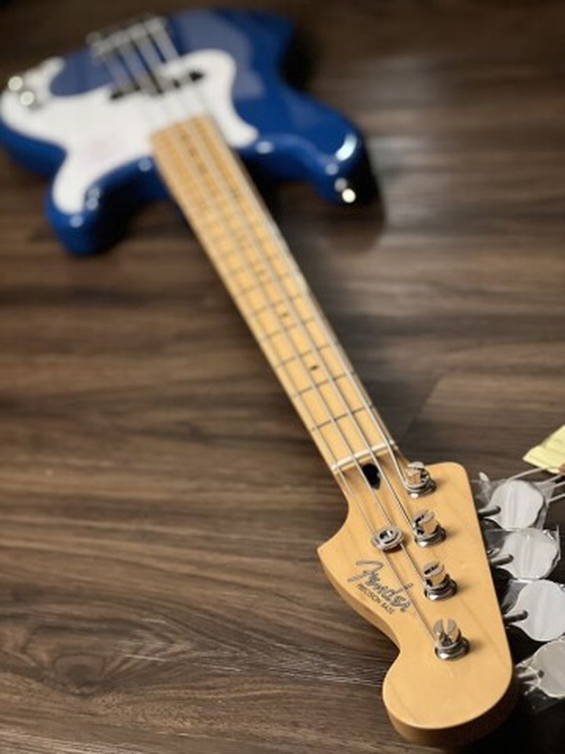Fender Japan Hybrid II Precision Bass Guitar with Maple FB in Forest Blue